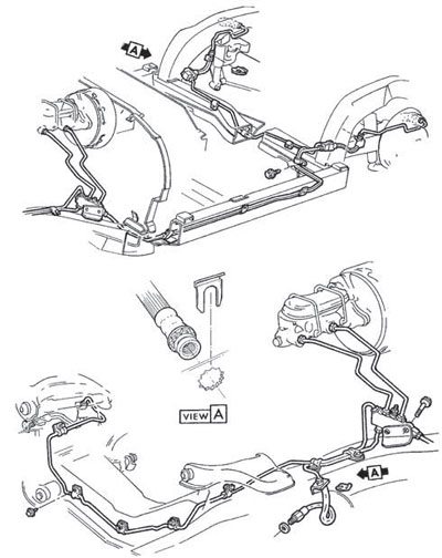 download 1964 Corvette Brake Line Master Cylinder To Block Without Power Brakes Steel workshop manual