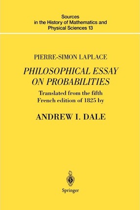 download A Philosophical Essay on Probabilities Marquis de Laplace workshop manual