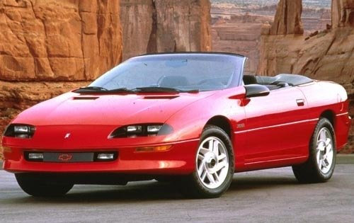 download CHEVY CHEVROLET Camaro Convertible workshop manual