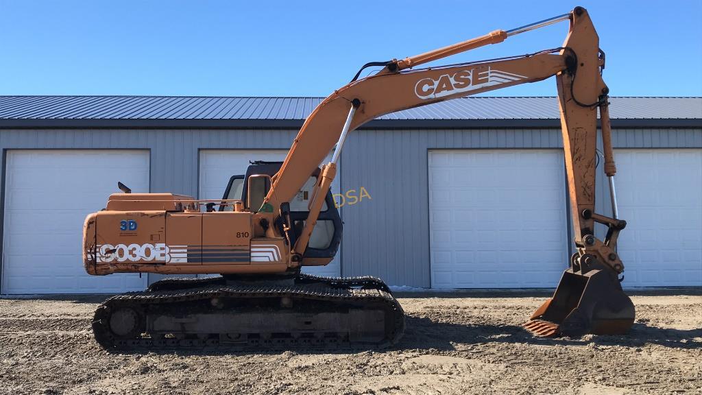 download Case 9030B Excavator able workshop manual