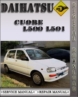 download DAIHATSU CHARADE CENTRO CUORE MIRA 98 workshop manual