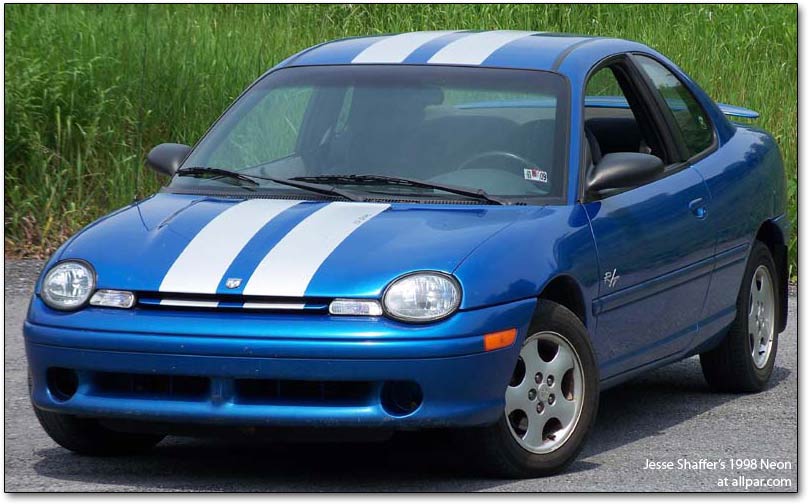 download DODGE NEON CHRYSLER NEON PLYMOUTH NEON workshop manual