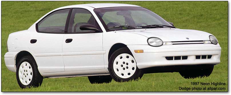 download DODGE NEON CHRYSLER NEON PLYMOUTH NEON workshop manual