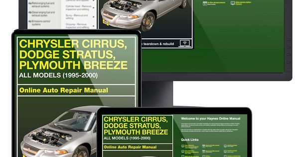 download DODGE STRATUS CIRRUS able workshop manual