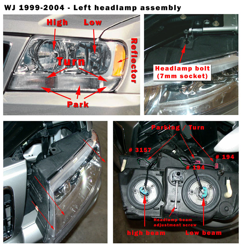 download GRand CHEROKEE WJ workshop manual