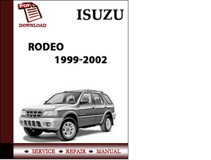 download HOLDEN ISUZU RODEO TF R7 R9 88 02 workshop manual