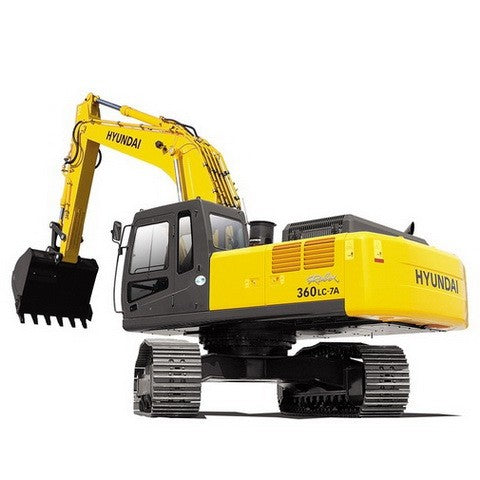 download HYUNDAI Crawler Excavator R360LC 7 able workshop manual