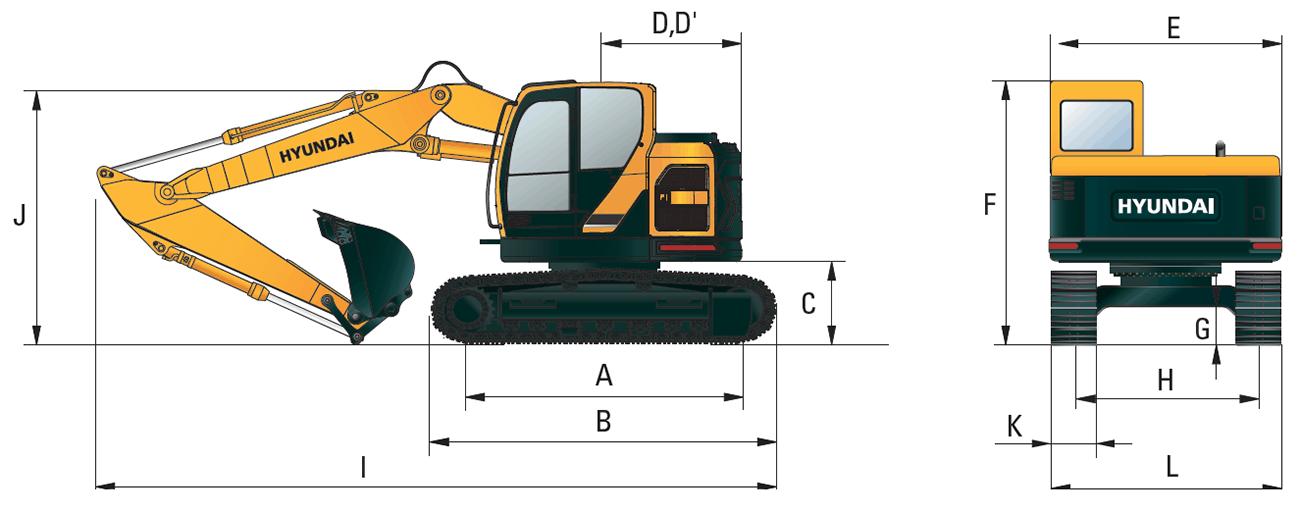 download HYUNDAI R110 7 Crawler Excavator able workshop manual