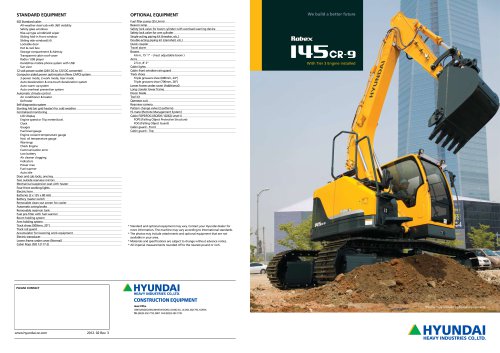 download HYUNDAI R145CR 9A Crawler Excavator able workshop manual