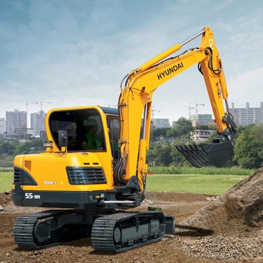 download HYUNDAI R55 9A Crawler Excavator able workshop manual