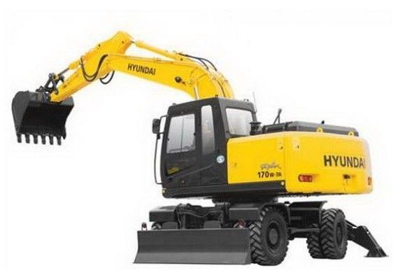 download HYUNDAI Wheel Excavator R170W 9 able workshop manual