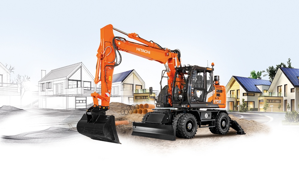 download Hitachi Zaxis 180W Wheeled Excavator able workshop manual