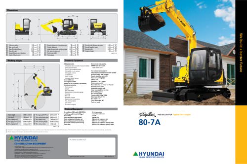 download Hyundai R180LC 7A Crawler Excavator able workshop manual