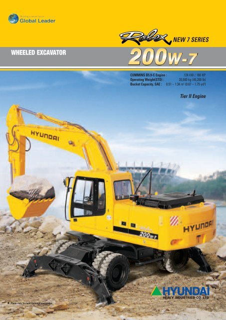 download Hyundai R200W 3 Wheel Excavator able workshop manual