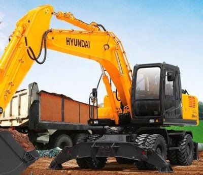 download Hyundai R200W 3 Wheel Excavator able workshop manual