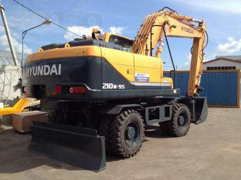 download Hyundai R210W 9 Wheel Excavator able workshop manual