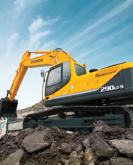 download Hyundai R290LC 9 Crawler Excavator able workshop manual