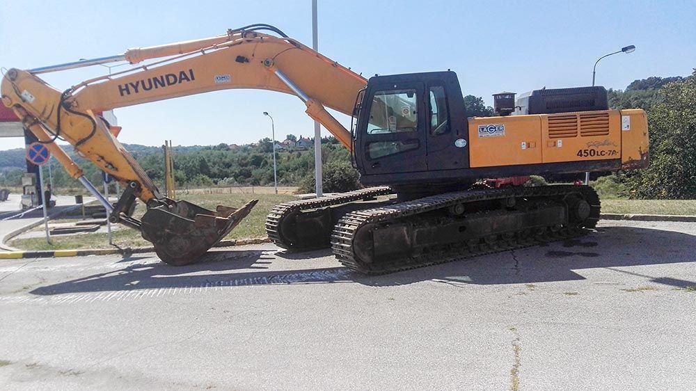 download Hyundai R450LC 7 Crawler Excavator able workshop manual