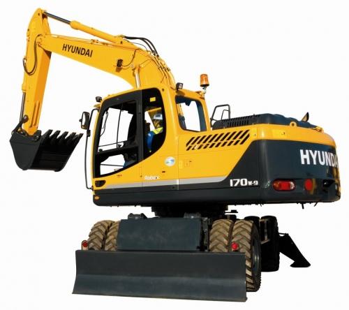 download Hyundai Wheel Excavator Robex R170W 3 able workshop manual