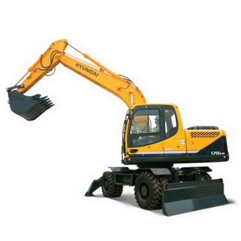 download Hyundai Wheel Excavator Robex R170W 3 able workshop manual