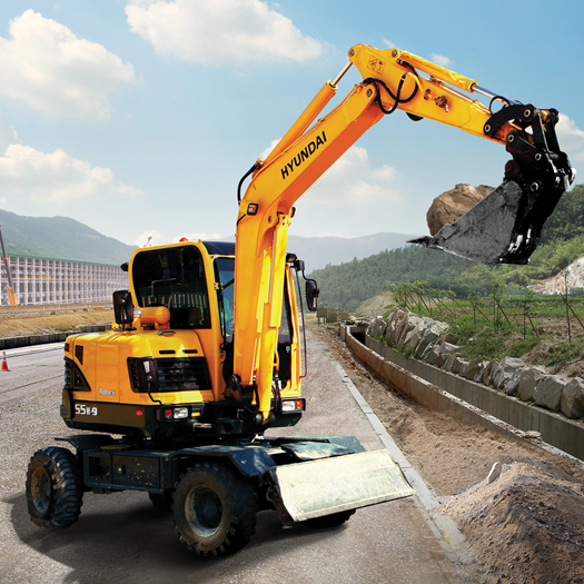 download Hyundai Wheel Excavators R55W 7 able workshop manual