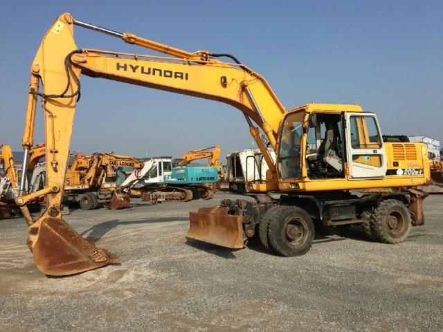 download Hyundai Wheeled Excavators R200W 7 able workshop manual