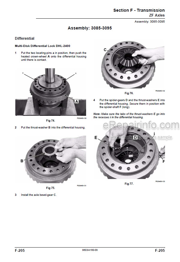 download JCB 446 456 Wheel Loader able workshop manual