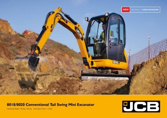 download JCB 8018 Mini Excavator able workshop manual