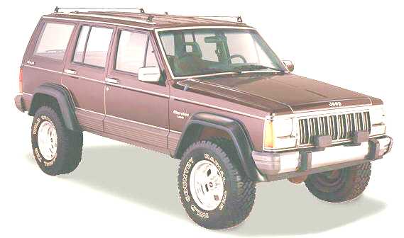 download Jeep Cherokee Ribbed Roof workshop manual