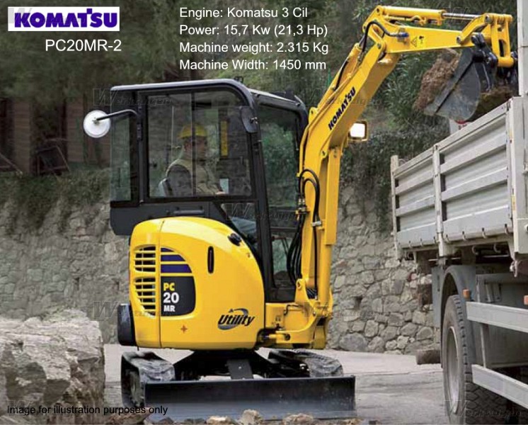 download KOMATSU PC20MR 2 Hydraulic Excavator Operation able workshop manual