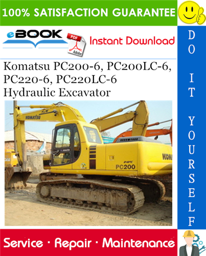 download Komatsu Hydraulic Excavator PW150ES 6K Operation able workshop manual