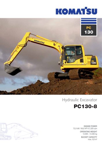 download Komatsu PC 8 Hydraulic Excavator able workshop manual