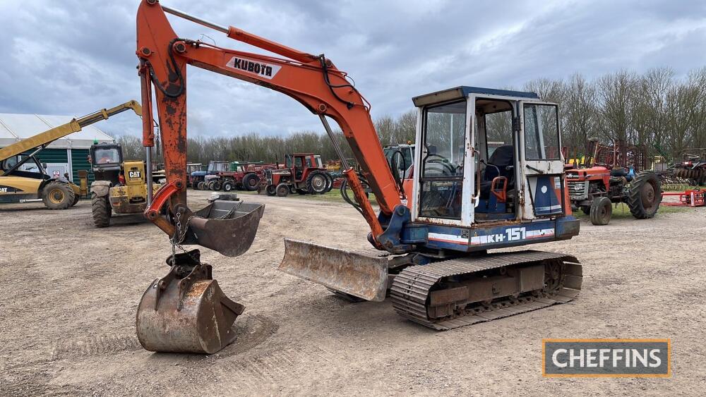 download Kubota KH 151 Excavator able workshop manual