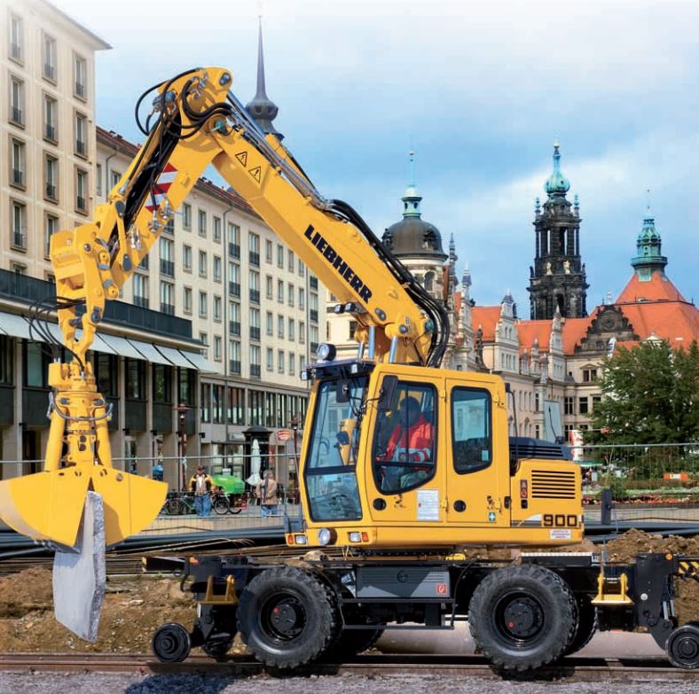 download LIEBHERR A900C ZW LITRONIC Excavator  5 able workshop manual