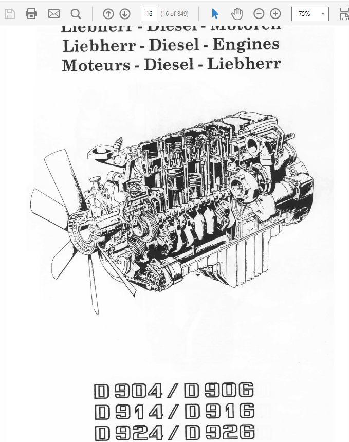 download LIEBHERR A900ZW Wheel Excavator able workshop manual