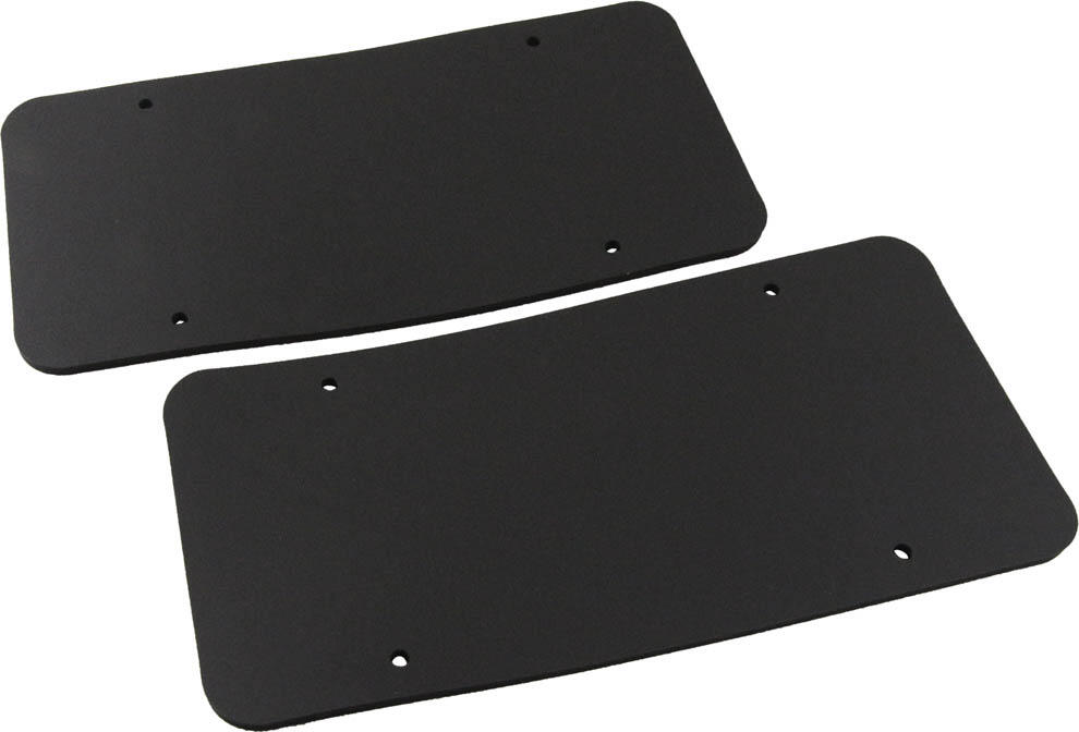 download License Plate Pads Density Black Foam Pair Years workshop manual