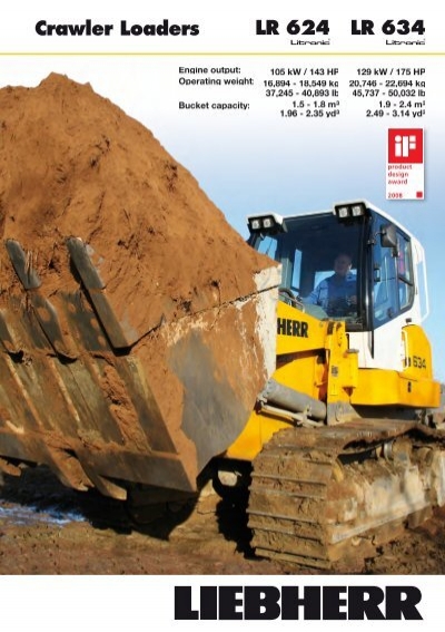 download Liebherr LR 624 634 Crawler Loader 4 Litronic able workshop manual