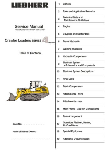 download Liebherr LR 624 634 Crawler Loader 4 Litronic able workshop manual