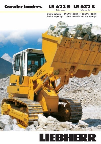 download Liebherr LR 624 634 Crawler Loader 4 Litronic able workshop manual