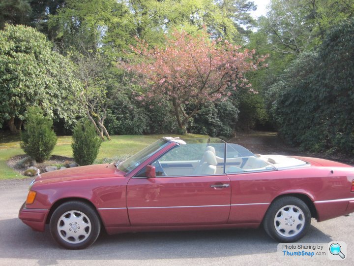 download MERCEDES BENZ 124 CABRIOLET E320 workshop manual