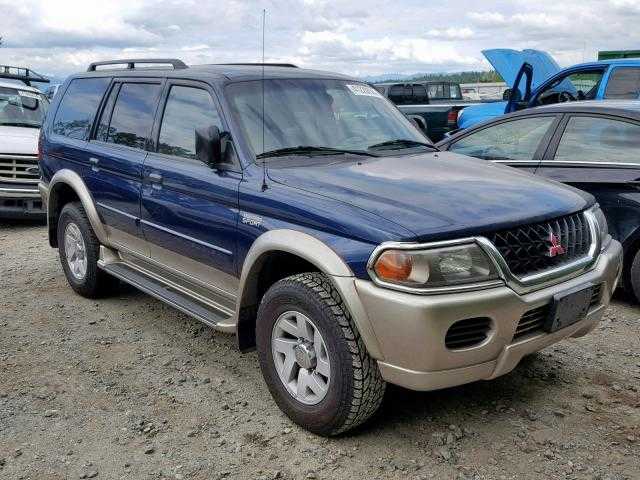 download MITSUBISHI MONTERO Sport workshop manual