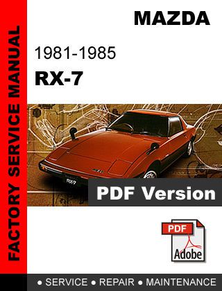 download Mazda RX7 RX 7 able workshop manual