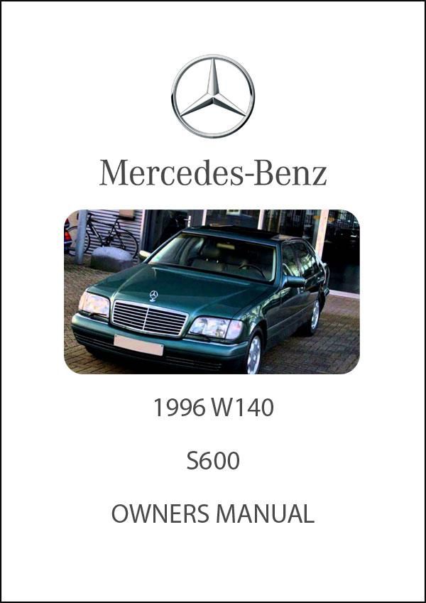 download Mercedes Benz S500 S600 W140 workshop manual