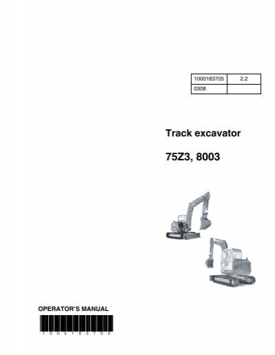 download Neuson 50Z3 Track Excavator able workshop manual