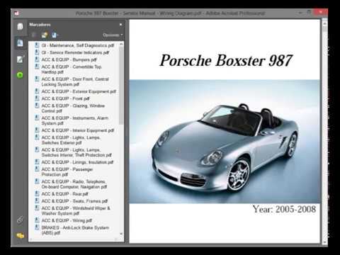 download PORSCHE BOXSTER 987Models workshop manual