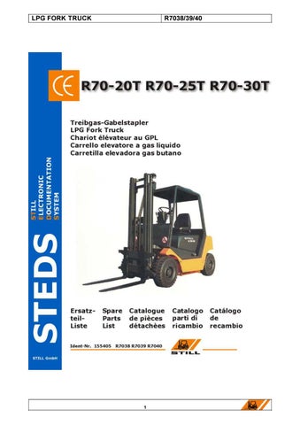 download STILL Fork Truck R70 20 R70 25 R70 30 R70 35 R70 40 R70 45 able workshop manual