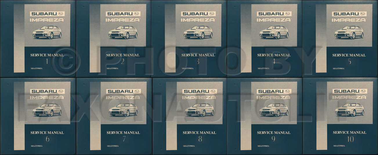 download SUBARU LEGACY Shop workshop manual