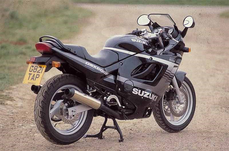 download SUZUKI GSX600F Motorcycle able workshop manual