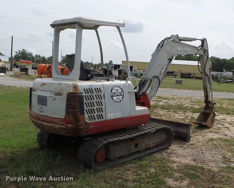 download Takeuchi TB135 Excavator Workable workshop manual