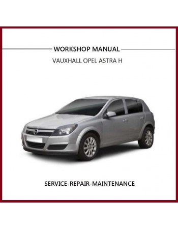 download VAUXHALL OPEL ASTRA MANUL workshop manual